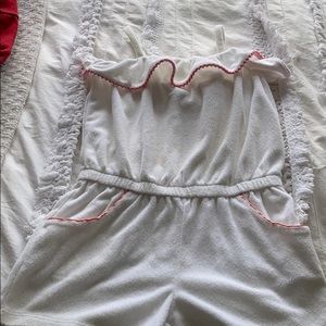 Adorable terry romper Janie and jack size 6